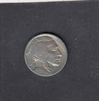 Beschrijving: 5 Cent BUFFALO
